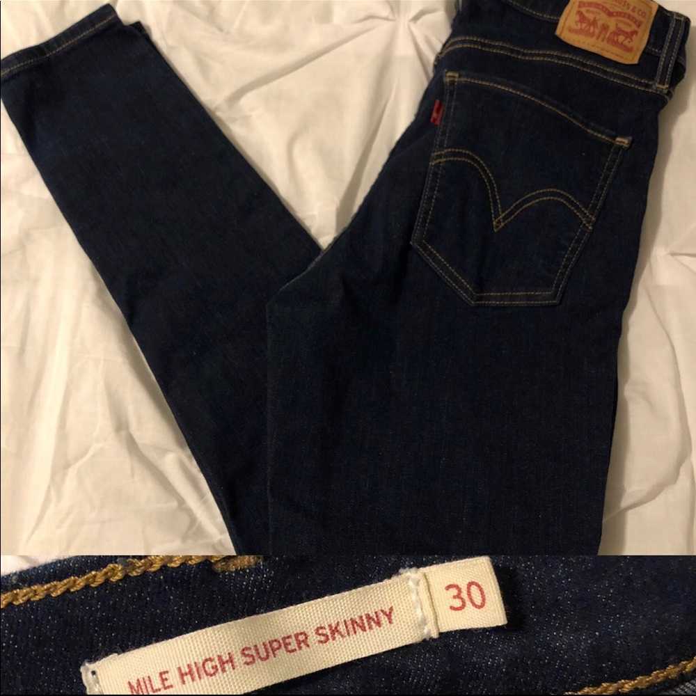 Levi mile high jeans